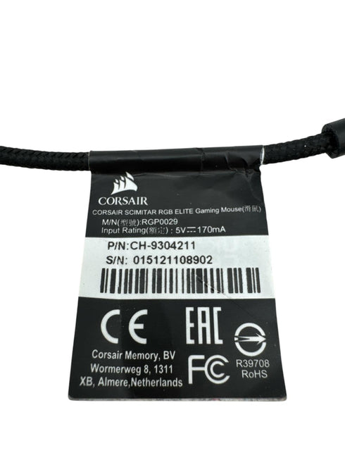 Corsair Gaming SCIMITAR RGB gamingmus ( beg)