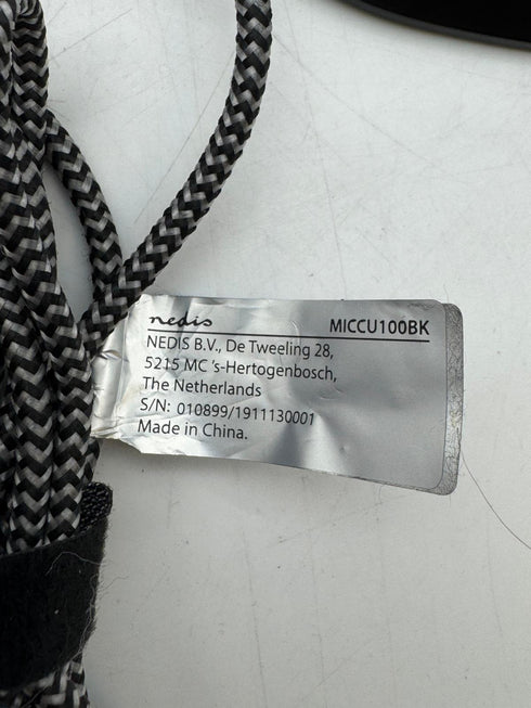 Nedis MICCU100BK - microphone (beg)