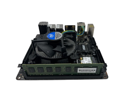 Moderkort MSI Z97I AC med Processor intel core i5 och RAM minne -Trådlöst (beg)