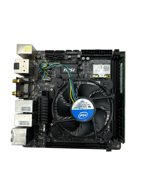 Moderkort MSI Z97I AC med Processor intel core i5 och RAM minne -Trådlöst (beg)