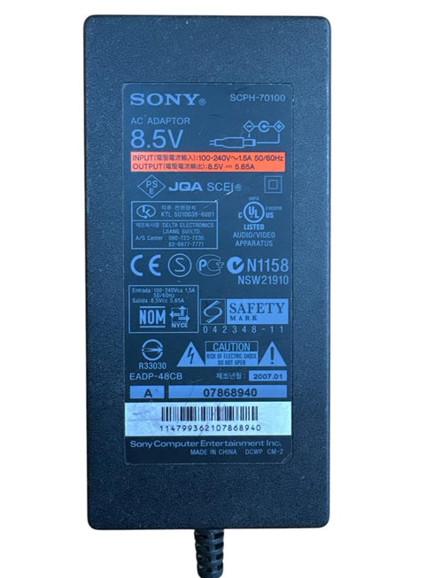 Sony AC Adapter (SCPH-70100) 8.5V 5.65A(Beg)
