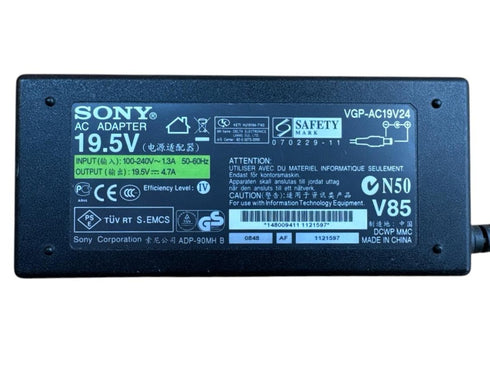 Original Sony Vaio VGN AC19V42 /90W, 4.7A /19.5V/AC Adapter laddare (beg)