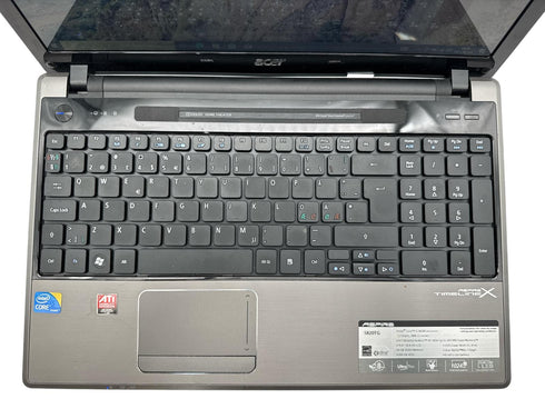 Acer Aspire TimelineX 5820TG 15.6" bärbar dator 128GB SSD, Windows 10 (beg)