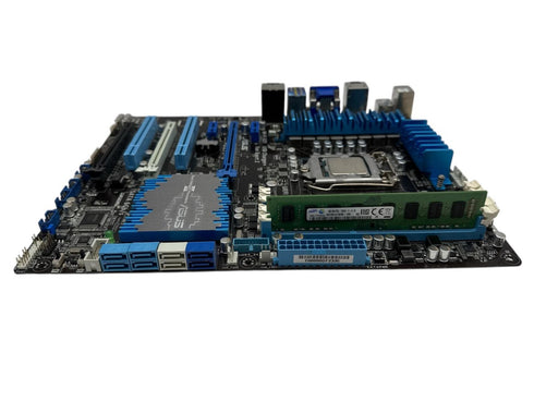 Moderkort ASUS PBZ77-V ATX med med Processor intel core i5 och RAM minne (beg)