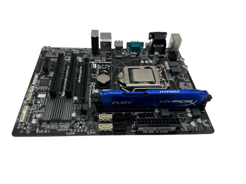 Moderkort GIGABYTE GA-H81M-S2PV med Intel Core i5 RAM-minne (Beg)