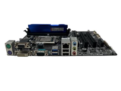 Moderkort GIGABYTE GA-H81M-S2PV med Intel Core i5 RAM-minne (Beg)