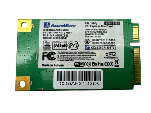 ASUS Original WiFi-kort – Azurewave AR5BXB63 (Begagnat)