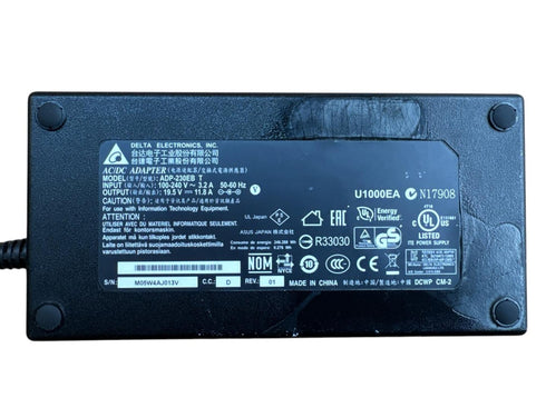 DELTA Laddare nätadapter 7,4 x 5,0 mm (19,5 V 11,8 A) 230 W (beg)