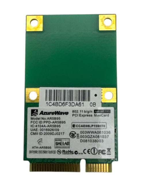 Trådlöst wifi Halvt Mini PCI-E-kort Atheros AR5B95 (Begagnat)