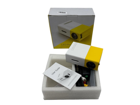 Mini portabel projektor med fjärrkontroll