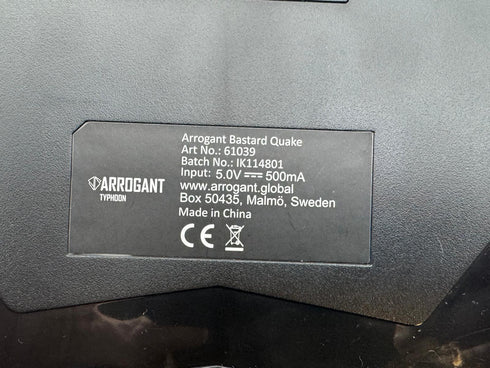 Begagnat Arrogant Bastard Quake Mekaniskt Tangentbord Gaming – Bra Skick!