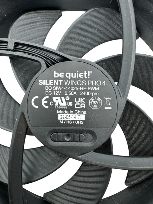 be quiet silent wings pro 4 140mm (beg)