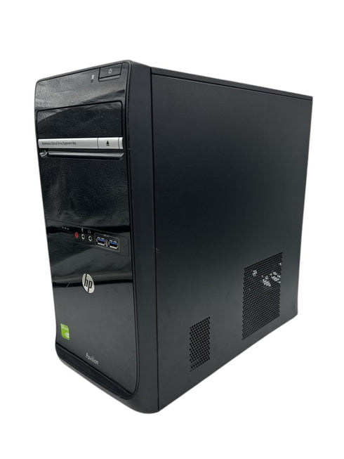 💻 HP Stationär Dator – AMD A8-5500 , 8GB RAM, 128GB SSD + Windows 10 Pro (beg)