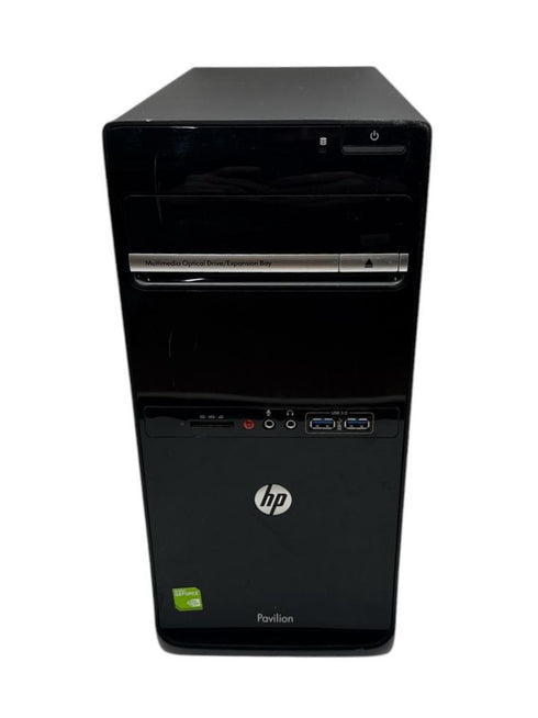 💻 HP Stationär Dator – AMD A8-5500 , 8GB RAM, 128GB SSD + Windows 10 Pro (beg)