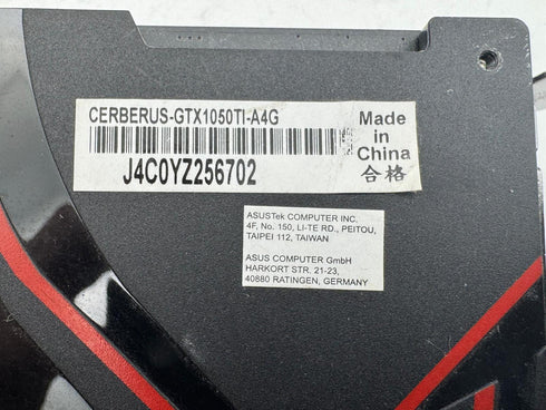 Grafikkort/GPU ASUS GeForce GTX 1050 Ti 4GB Cerberus OC (beg)