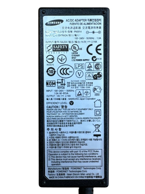Original Samsung PN3014 nätaggregat laddare strömadapter 14V 2.14A