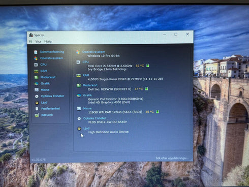 Dell Latitude E6430 14-tums / i5-3320M 2.6Ghz /8GB DDR3 /128GB SSD, Win 10 (beg)