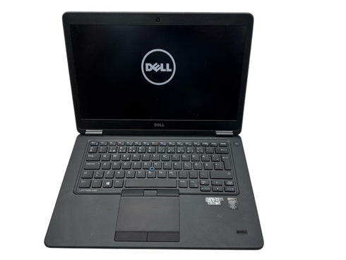 Dell Latitude E7450 14" bärbar dator, Intel Dual Core i5-5300U, 8 GB RAM, 128 GB SSD, HDMI, Windows 10 Pro (beg)