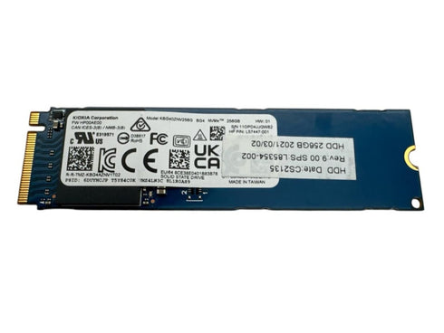 KIOXIA 256GB NVMe M.2 SSD (beg)