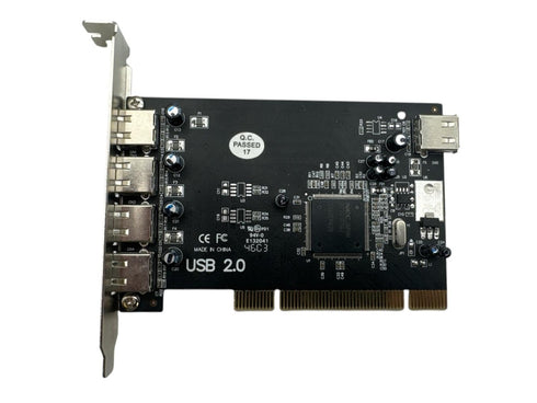 USB 2.0 5-portars expansionskort 5-ports USB 2.0-adapter 4 externa (beg)