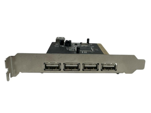 USB 2.0 5-portars expansionskort 5-ports USB 2.0-adapter 4 externa (beg)