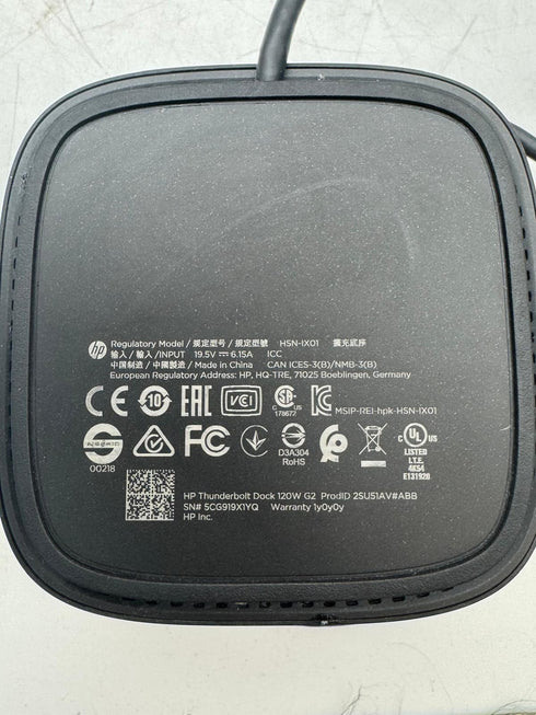 HP Thunderbolt Dock G2 Dockstation / Dockningsstation (beg)