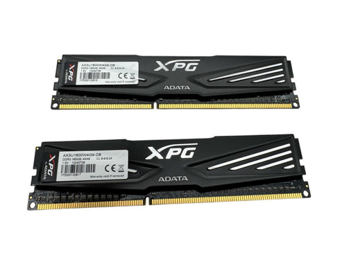 RAM-minnen ADATA 8GB (2x4GB) DDR3 1600MHz XPG Svart (beg)