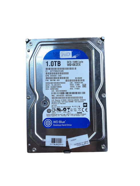 Hårddisk WD Blue 3.5" HDD (1TB) (beg)