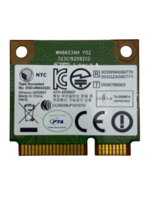 Atheros AR5B97 Wi-Fi WLAN-kort (beg)