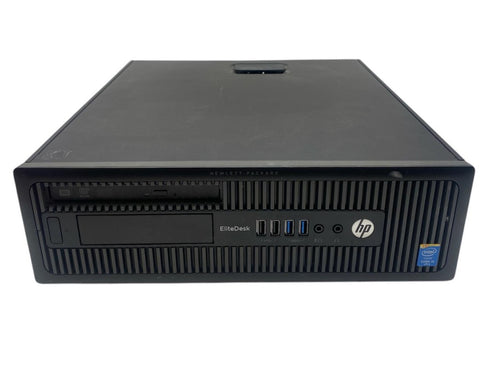 Stationär DatorHP Elitedesk 800 G1 SFF i5 16GB Ram 128GB SSD Windows 10 Pro (beg)