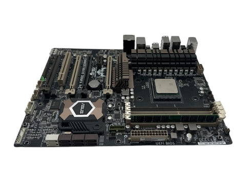 ASUS SABERTOOTH 990FX R2.0 med Processor och RAM minne (beg)