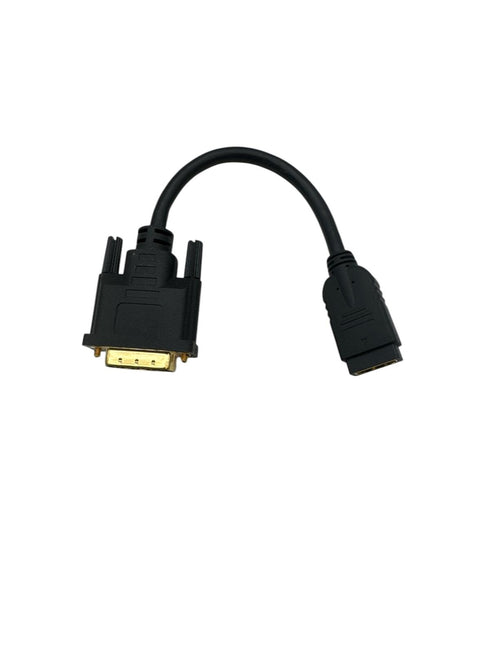 HDMI till DVI-D videokabeladapter – HDMI hona till DVI hane – HDMI till DVI dongel adapterkabel