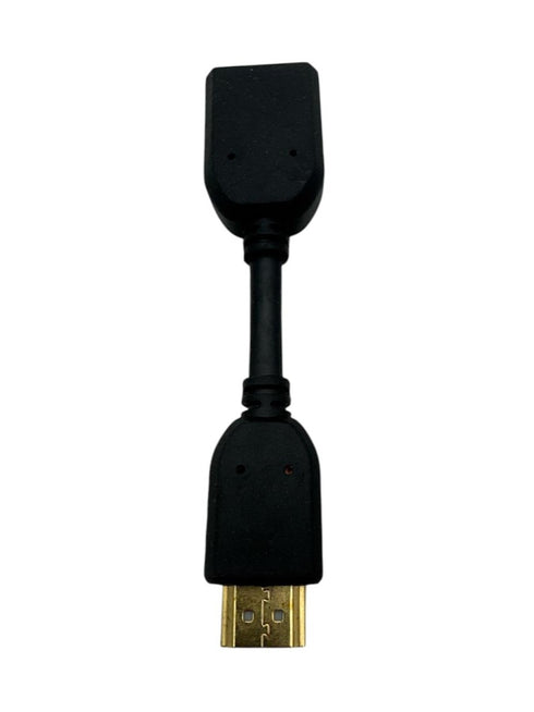 HDMI hane till hona förlängningsadapter kabel guldpläterad stöder 3D- och 4K-upplösning för Blu-ray-spelare 3D-TV PS3 PC-stereon