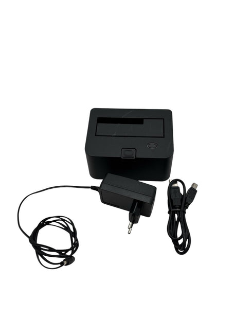 HD docka för 1x2,5" och 3,5" SATA till USB 2.0 Svart (beg)