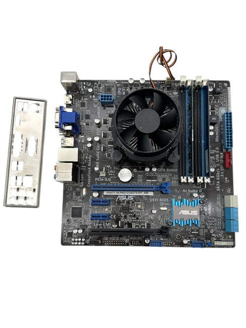 Moderkort Asus P8H77-Intel Core i7 + 8GB RAM – Beg