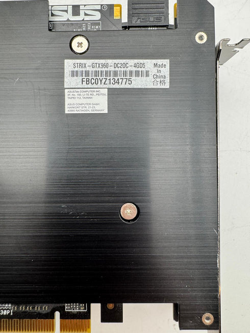 ASUS GeForce GTX 960 4GB STRIX DC2 OC (beg)