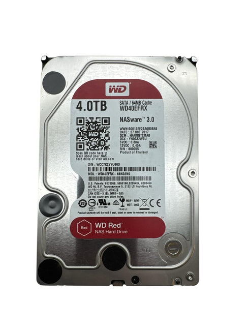 WD Red NAS hårddisk med 4.0TB -3.5 Intern hårddisk (3) (beg)