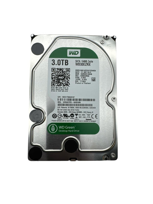 WD Green hårddisk med 3.0TB -3.5 Intern hårddisk (beg)