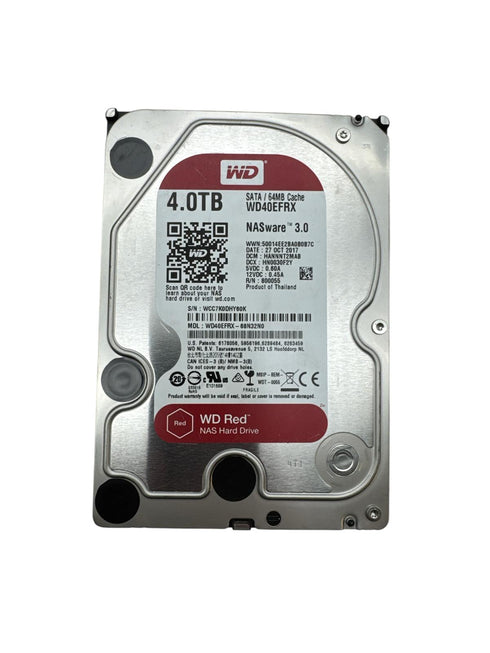 WD Red NAS hårddisk med 4.0TB -3.5 Intern hårddisk (5) (beg)