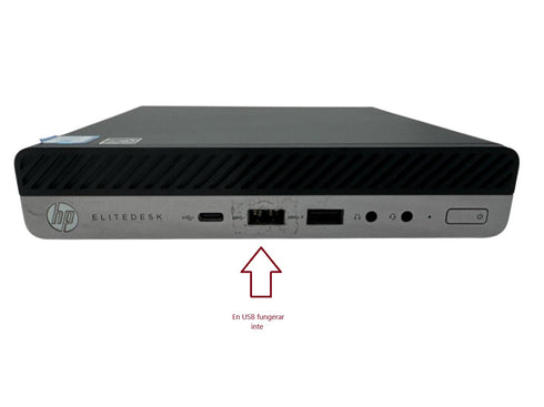 hp elitedesk 800 g3 mini /i5 / 8GB Ram /256GB SSD / /WIN 11 (beg)