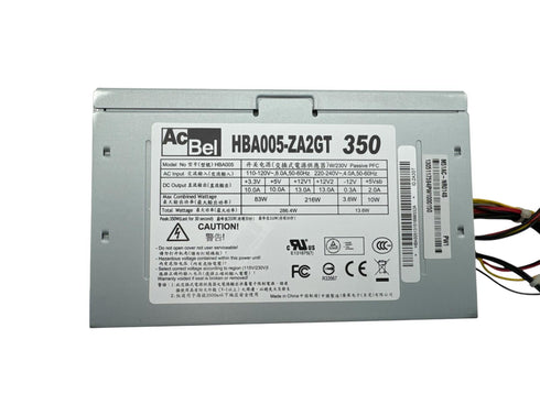 AC Bel HBA005-ZA1GT 350W Nätaggregat/PSU (beg)