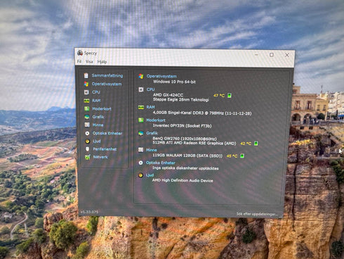 Dell Wyse N07D 5060 AMD GX-424CC , 4 GB DDR3 RAM /SSD 128 (beg)