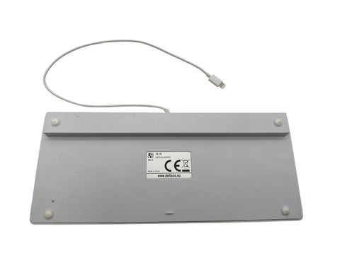 DELTACO lightning-tangentbord för iOS nordisk TB-126 (beg)