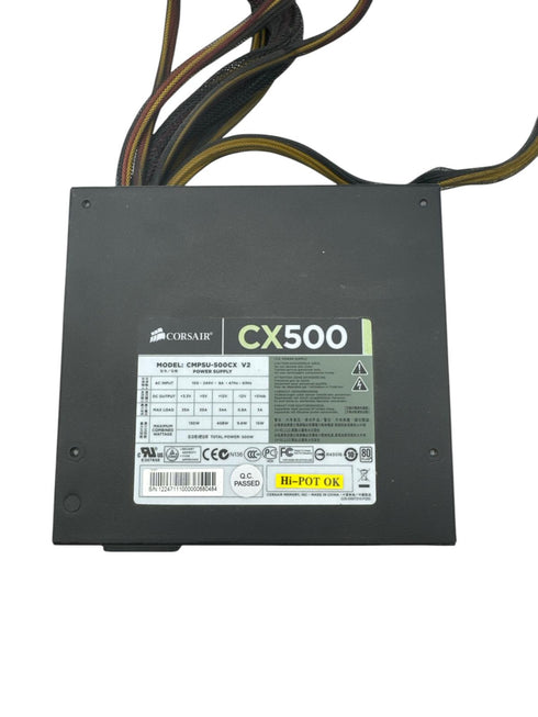 Corsair CX500 500W Power Supply/ nätaggregat (Begagnat)