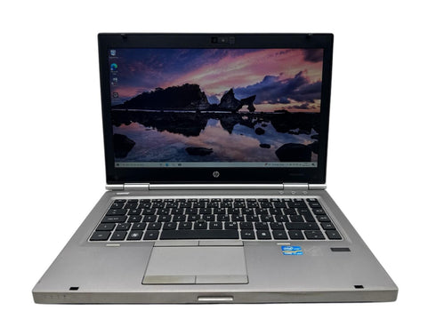 HP EliteBook 8460p - Core i7 2620M / 4GB Ram / 128GB SSD / 14" LED / WIN 10 (beg)