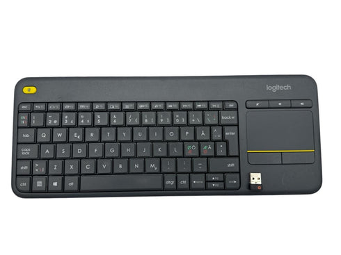 Logitech K400 Trådlöst tangentbord med Touchpad (beg)