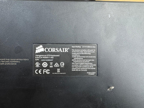 Corsair Vengeance K70 tangentbord gaming( beg)