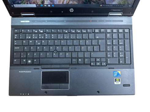 HP Elitebook 8540w Core i5-560M / 4GB / 128GB SSD / 15.6 / FX 880M / DVD / Win 10 Pro (beg)