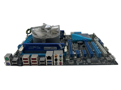 Moderkort ASUS P9X79 LE med Processor intel core i7 4820K Socket 2011 (beg)