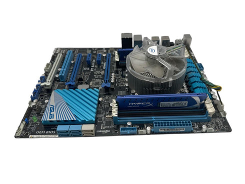 Moderkort ASUS P9X79 LE med Processor intel core i7 4820K Socket 2011 (beg)